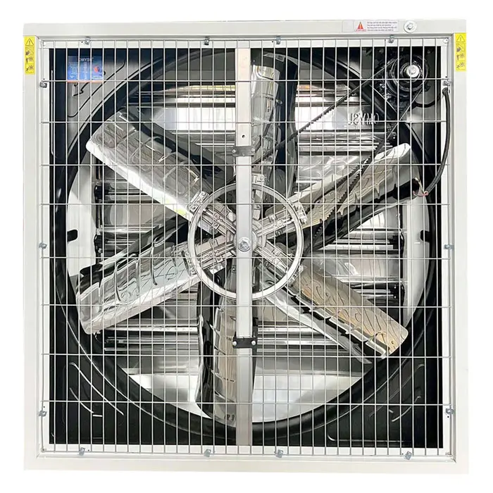 Quạt thông gió vuông 1380x1380 BMF-1380-STD Sơn tĩnh điện