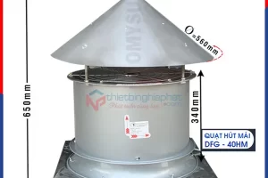Quạt hút mái nhà xưởng OMYSU DFG-40HM