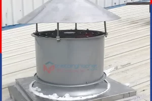 Lắp đặt Quạt hút mái nhà xưởng OMYSU DFG-50HM D500mm
