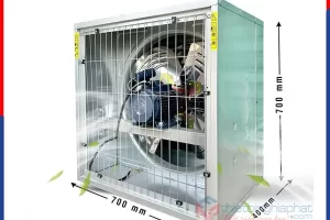 Quạt thông gió vuông OMYSU BMF-700 700x700x400mm