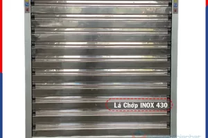 Quạt thông gió vuông BMF-1220 chớp INOX 430