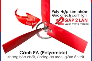 Cánh PA (PolyAmide) siêu bền