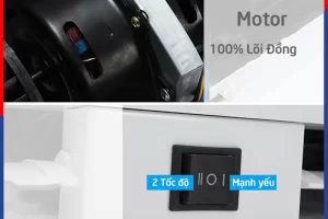 Quạt cắt gió Sunfan 2 tốc độ