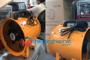 Quạt Hút Xách Tay Soffnet SHT-30 thực tế