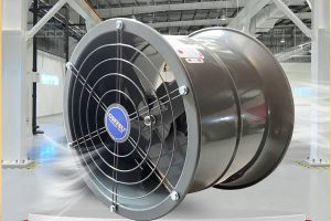 Quạt thông gió tròn OMYSU FA-25C1 sức gió mạnh mẽ