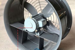 Quạt tròn D500 motor tản nhiệt