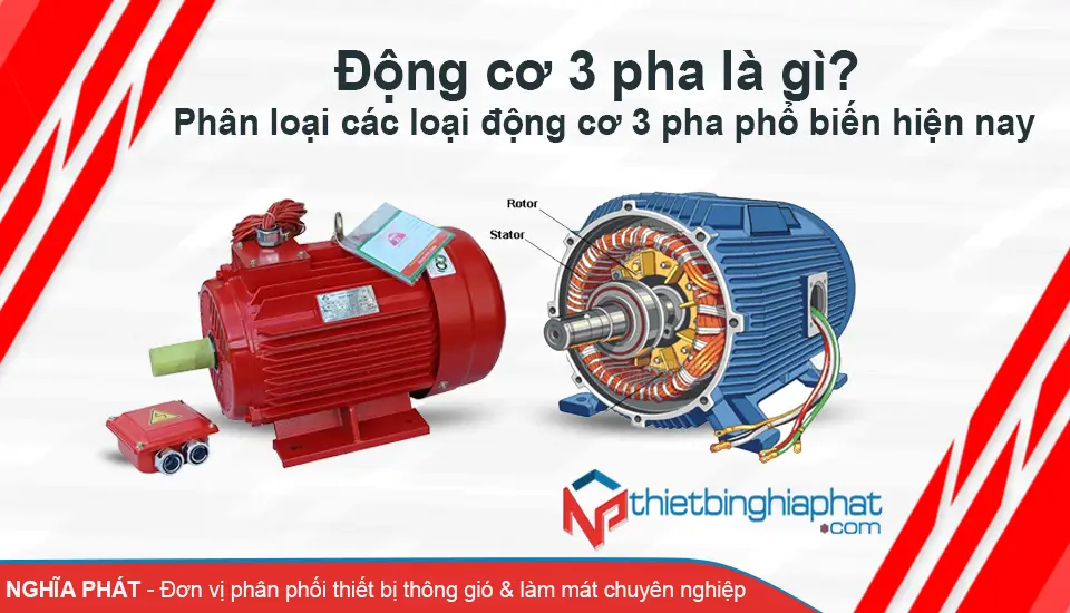 Động cơ 3 pha là gì? Phân loại các loại động cơ 3 pha phổ biến hiện nay Động cơ 3 pha là gì? Phân loại các loại động cơ 3 pha phổ biến hiện nay