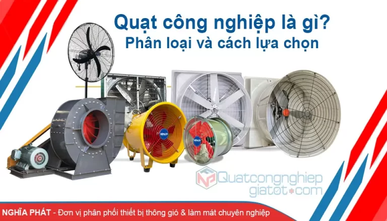 Quạt công nghiệp là gì?