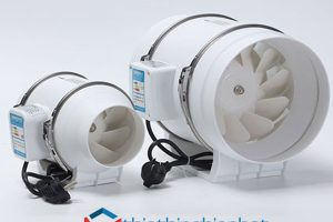 Quạt hút mùi nối ống Phi 150 tuổi thọ cao