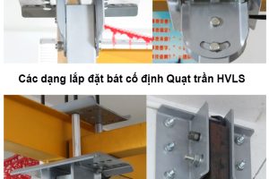 Quạt trần công nghiệp HVLS cánh dài 7.3M (Motor giảm tốc)