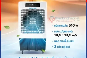 Máy làm mát Daikiosan DM204 100L 510W