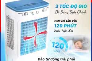 Máy làm mát Daikiosan DM112 đảo gió 4 chiều