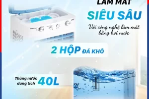 Máy làm mát Daikiosan DM112 bình nước 40L