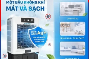 Máy làm mát không khí Daikiosan DM205 công nghệ Ag+ làm mát sâu