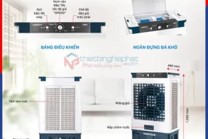 Máy làm mát Daikiosan DM212 thiết kế hiện đại