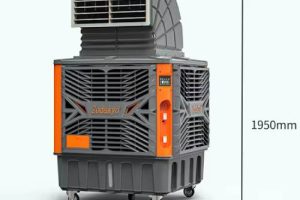 Máy làm mát công nghiệp di động Aircooler 25.000m3/h 1.5kW