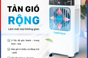 Máy làm mát Daikiosan DM110 tản gió rộng