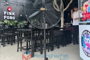 Ứng dụng Quạt đứng công nghiệp Mitsu