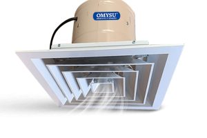 Quạt hút âm trần công nghiệp có nối ống AT-450T