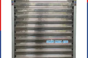 Quạt thông gió vuông tole kẽm 1000x1000x400mm BMF-1000 chớp INOX