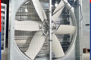 Quạt thông gió vuông tole kẽm 1380x1380 BMF-1380 cánh POM