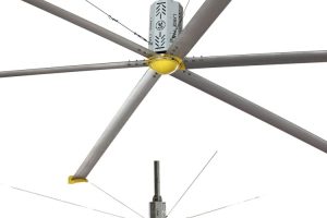 Quạt trần công nghiệp HVLS cánh dài 5.2M (Motor giảm tốc)