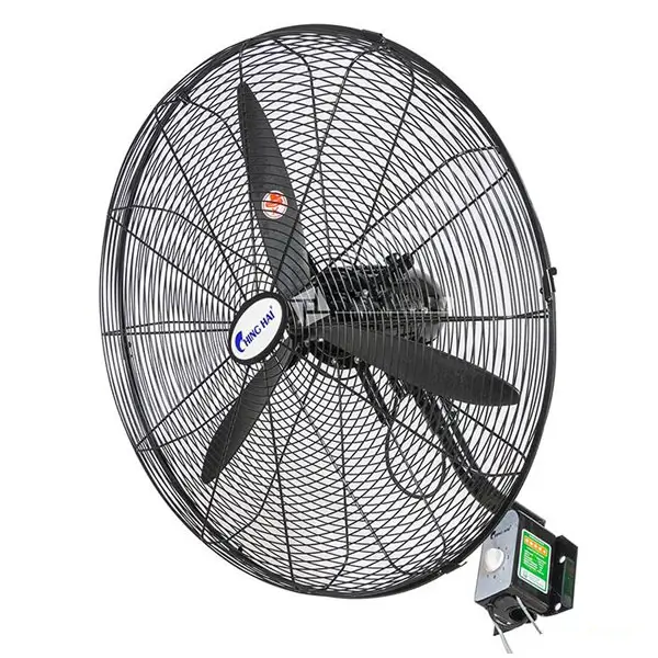 Quạt treo tường công nghiệp Chinghai W283Đ sải cánh 700mm
