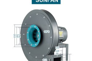 Quạt ly tâm cao áp Sunfan 9-19-3.15A-1.1KW