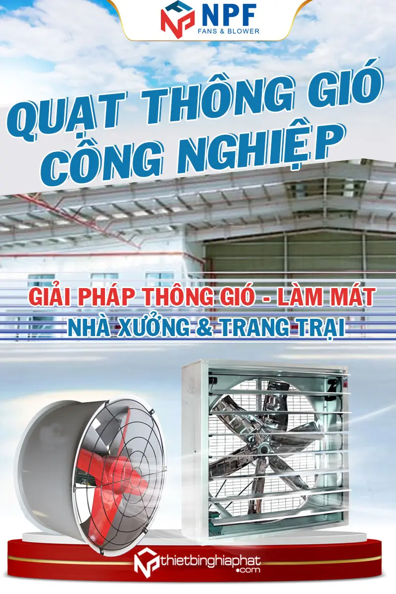 Quạt thông gió công nghiệp