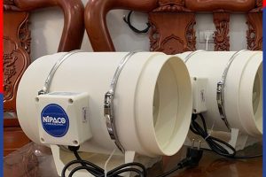 Quạt thông gió nối ống HF-200 D200mm