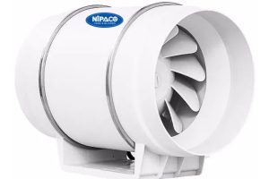 Quạt thông gió nối ống Nipaco HF-200